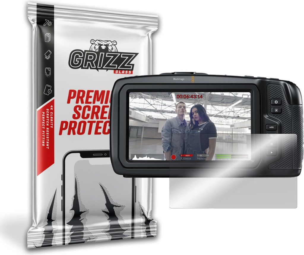 Hybriertes Glas GrizzGlass HybridGlass für BlackMagic Pocket 6K