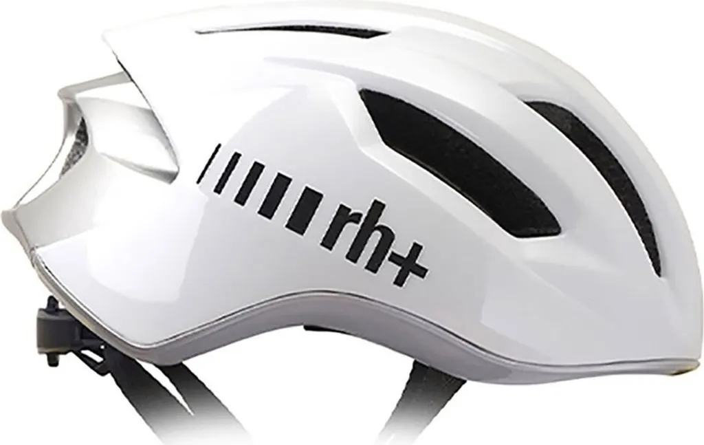 Rh+ Compact Casque Blanc XS-M : Casque de Vélo Route Léger et Ajustable