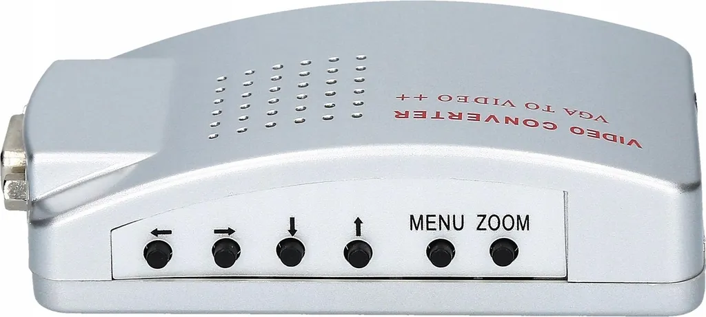 Convertisseur Vidéo VGA vers BNC S-Video Haute Résolution avec Menu OSD