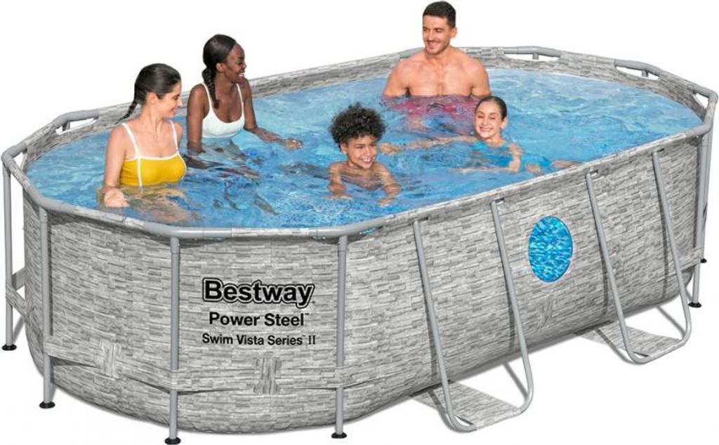 Piscina Power Steel Swim Vista Series II Ovale effetto Immagine del prodotto 