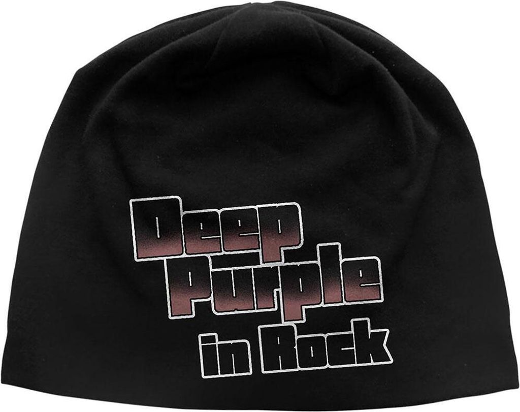 Deep Purple - "In Rock" Mütze RO13408 (Einheitsgröße) (Schwarz)