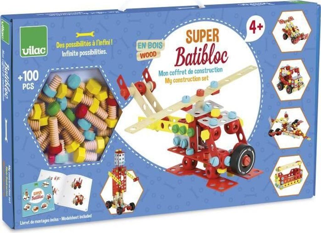 Vilac Baukästen Super Batibloc