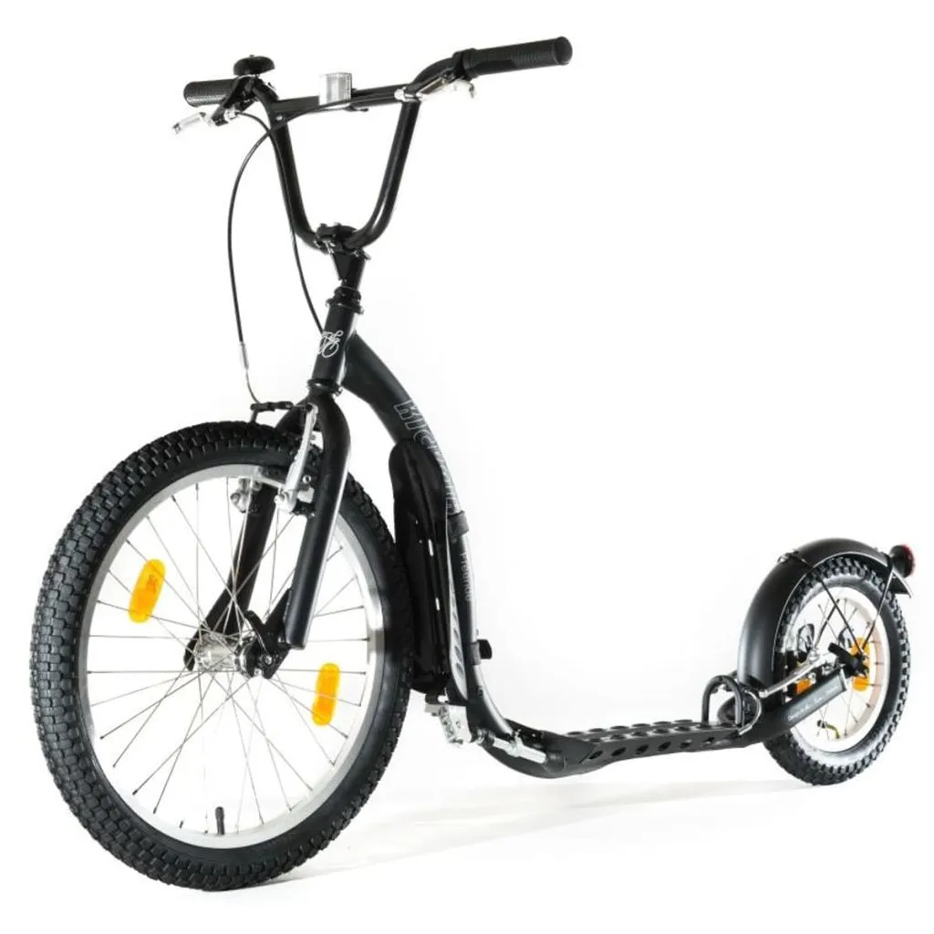 Trottinette Kickbike Freeride G4 noire idéale pour ville et chemins