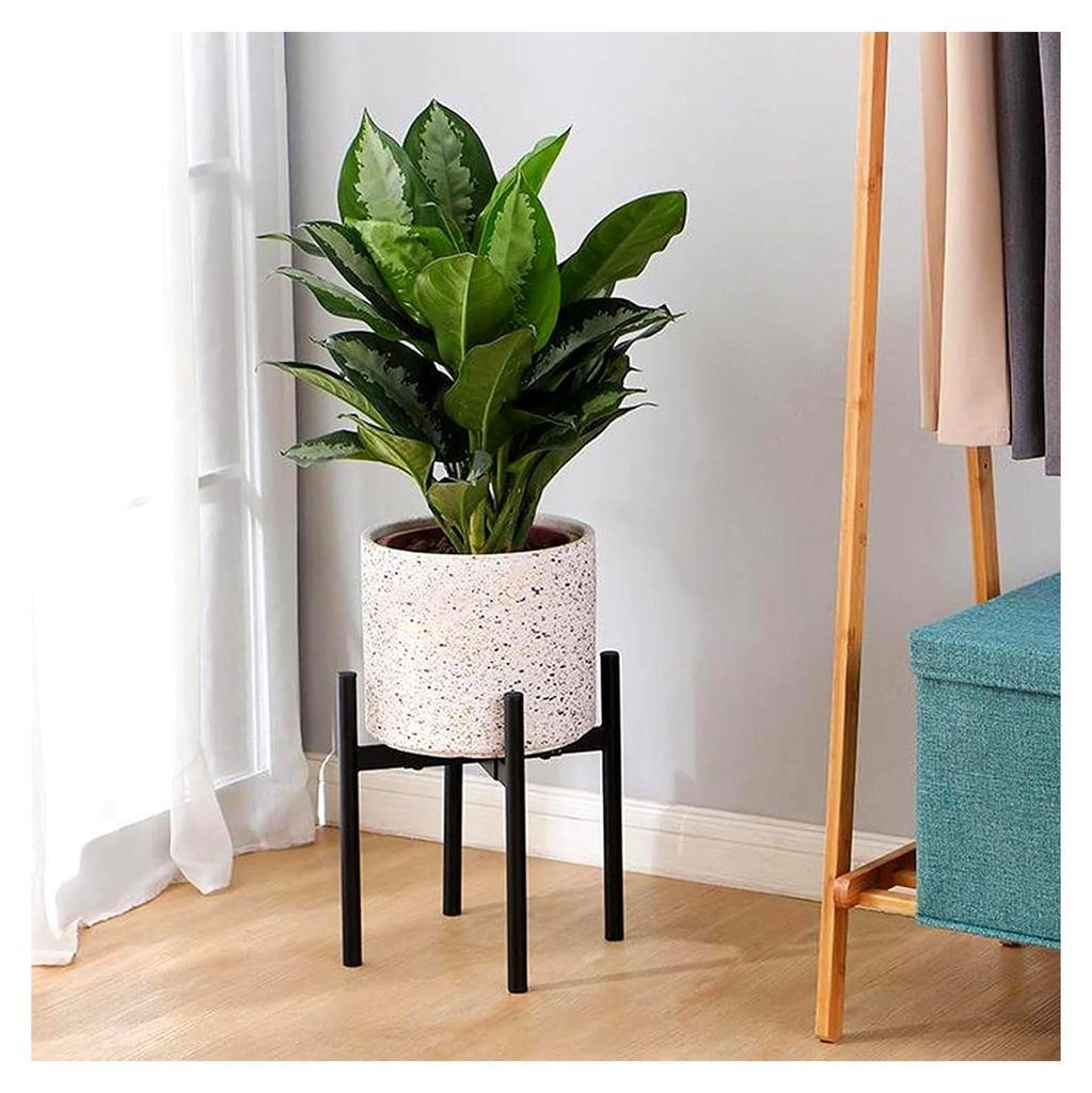 Metall Blumenständer, Teleskop Blumenständer, Moderner Blumentopfständer, Pflanzenständer, Blumenhocker, Pflanzenhocker, Deko für Wohnzimmer u...
