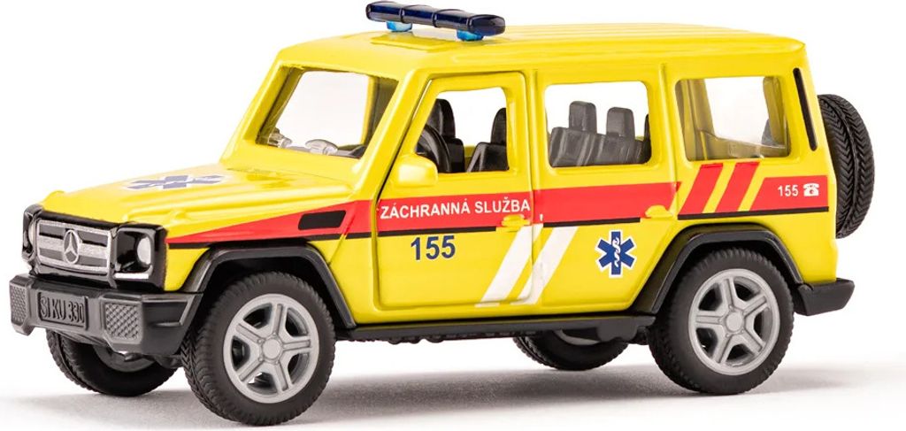 SIKU Super Czech Version - Krankenwagen Mercedes AMG G65
