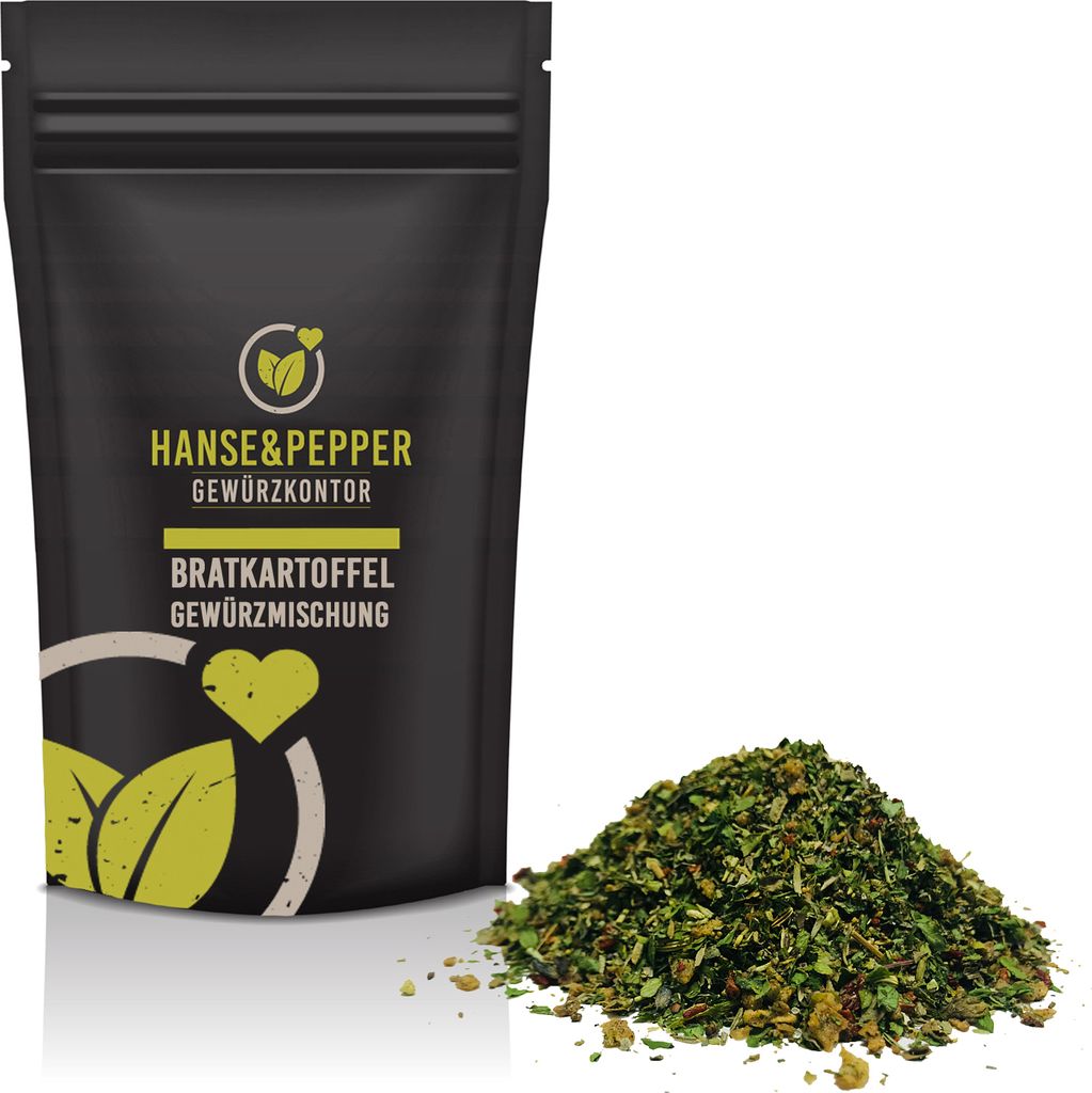 500g Bratkartoffel Rösti Knödel Gewürz Vegan Röstzwiebeln Kartoffelbrei Rösti Gewürzmischung natürlich vom Hanse&Pepper Gewürze