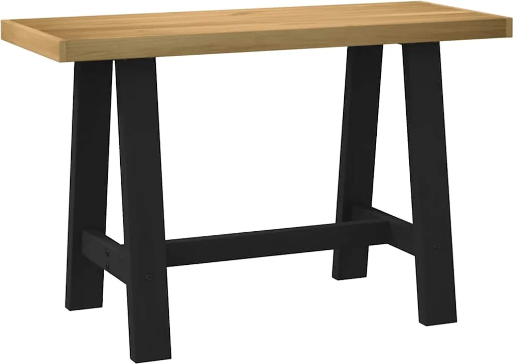 Maison Exclusive NOAIN: Scrivania in Pino Massello 120x50x75 cm