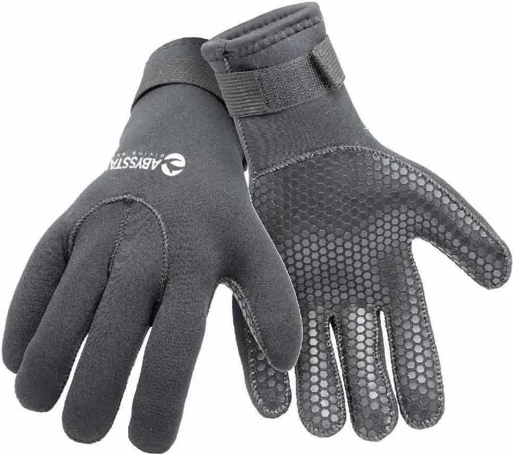 Gants Abysstar Logo 3 mm Gris XL : Finies les mains froides en plongée