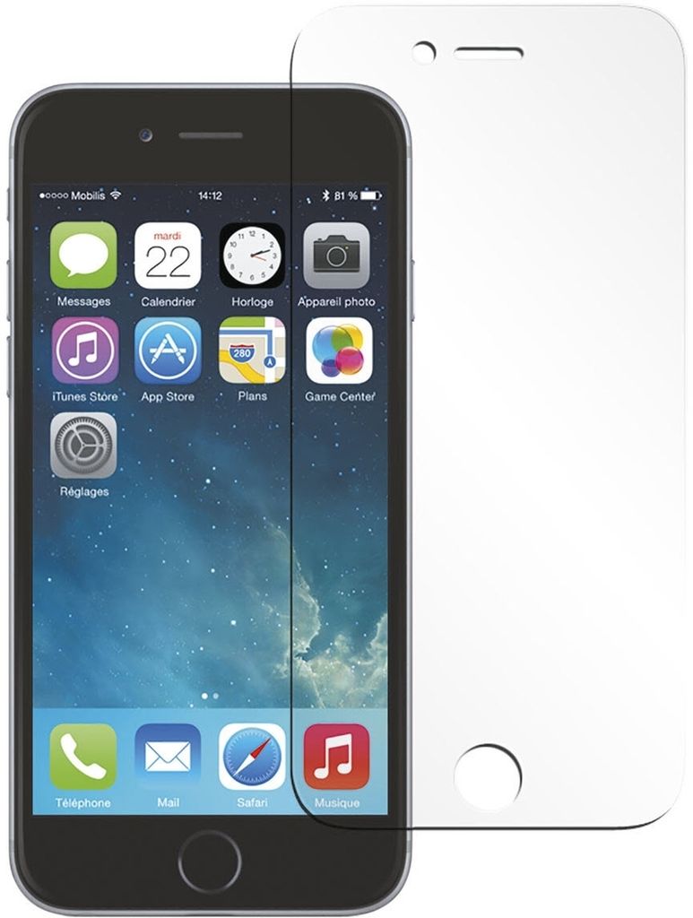 Mobilis 016611, Apple, iPhone 6/6S/7, Schockresistent, Transparent, 1 Stück(e)
