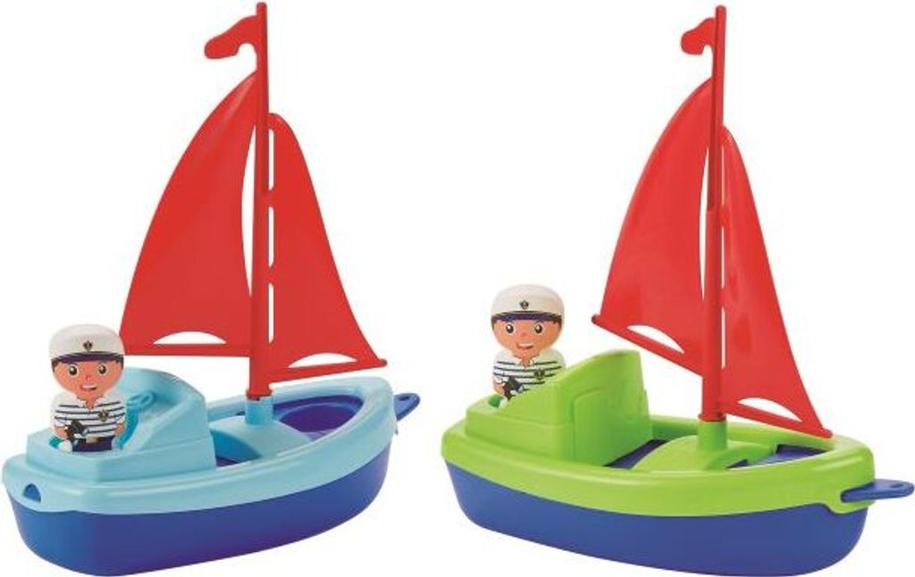 Ecoiffier Segelboot mit Figur Produktbild 