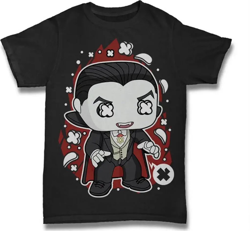 Herren Grafik T-Shirt Horrorfilm - Vampirhemd für – Horror Movie - Vampire Shirt S For – Öko-Verantwortlich Vintage Jahrgang Kurzarm Lustige ...