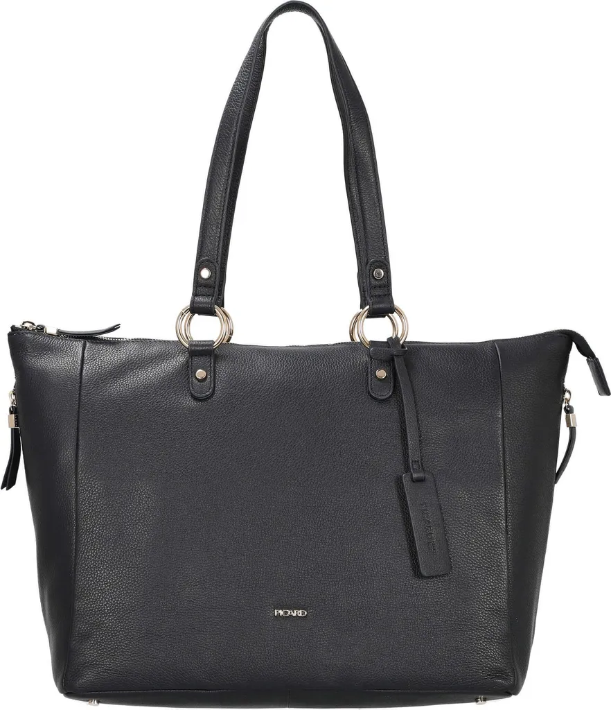 Sac Shopper PICARD Java Ozean - Sac Épaule Ordinateur Bleu Marine - 6
