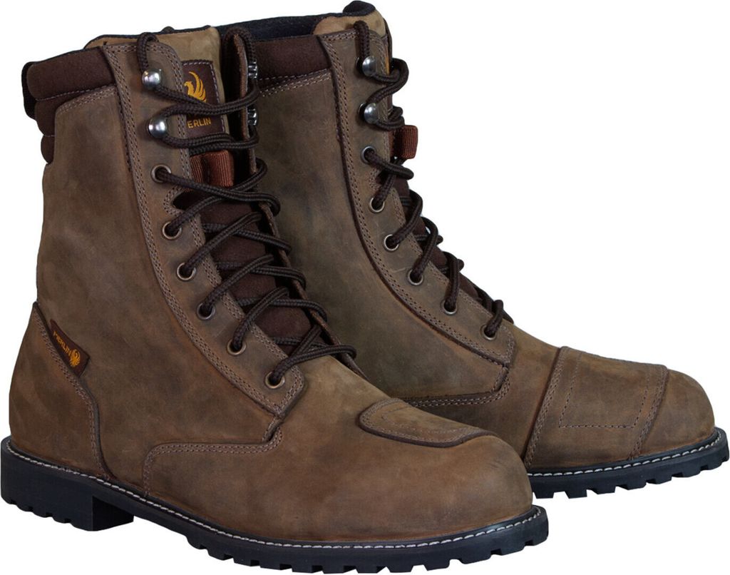 Merlin G24 Drax II D3O Motorrad Stiefel, braun, 12