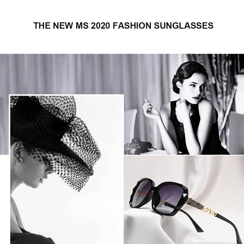 B2683 Damen-Sonnenbrille, klassisch, elegant, polarisiert, Produktbild 6