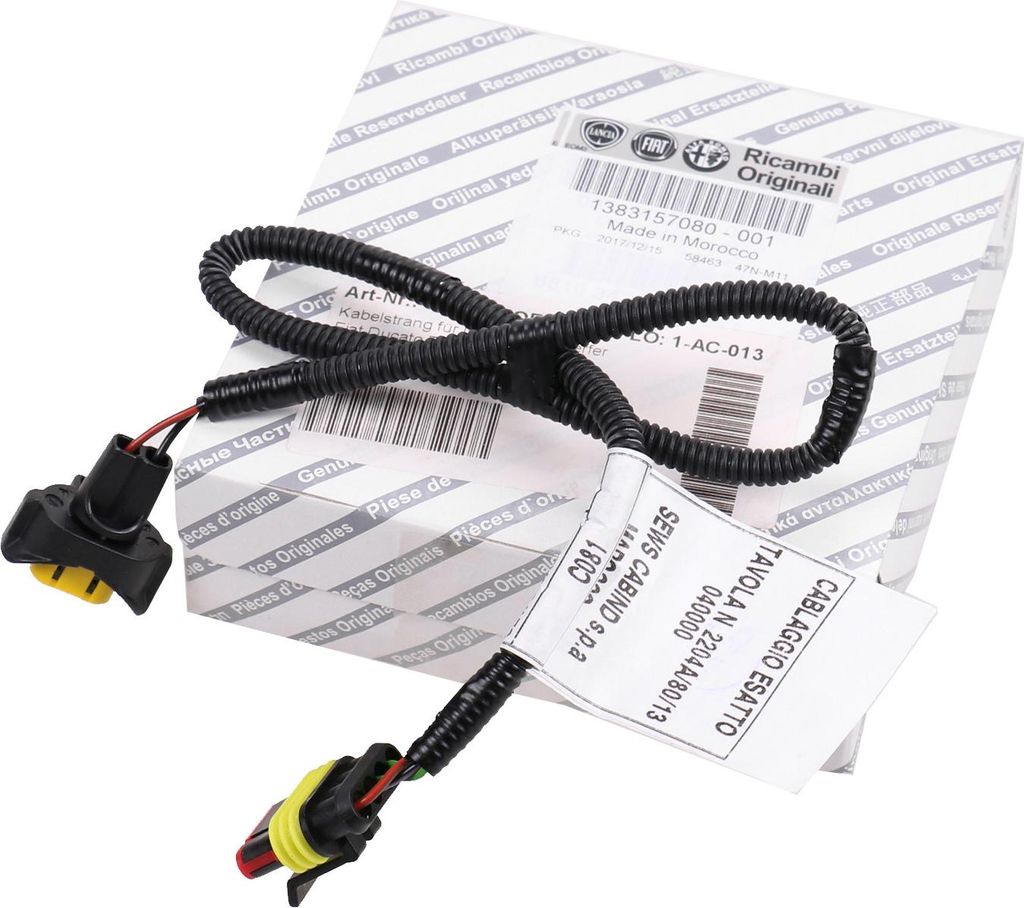 Original Kabelstrang Kabelbaum Nebelscheinwerfer Fiat Ducato 250 1383157080