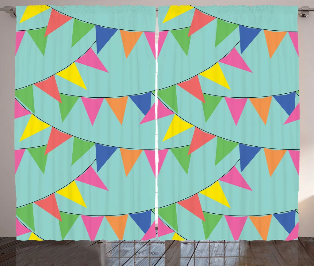 Tenda Bandierine Carnevale ABAKUHAUS 280x175 | Rustica e Colorata