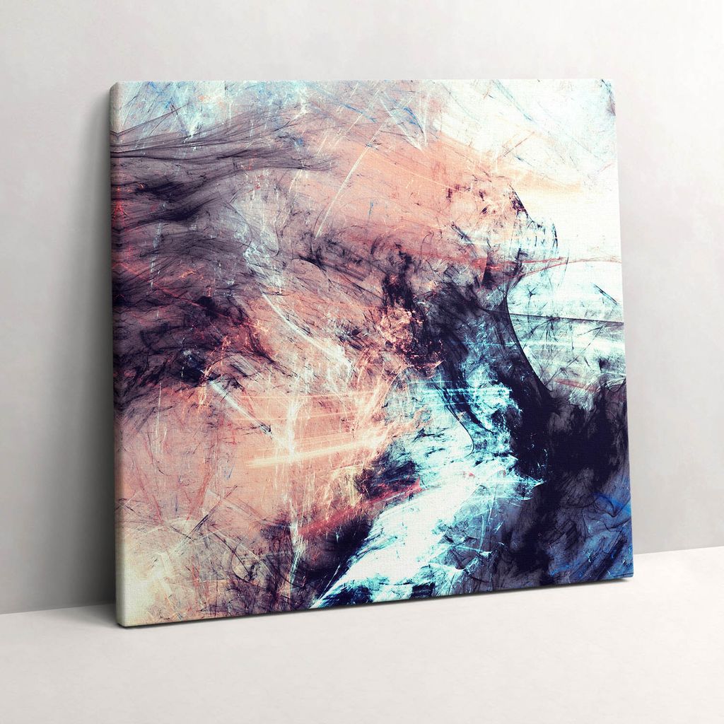Abstract image – Leinwandbild Wandbild – 60x60 cm – Leinwandbilder – Wandbilder – Schlafzimmer – Flur