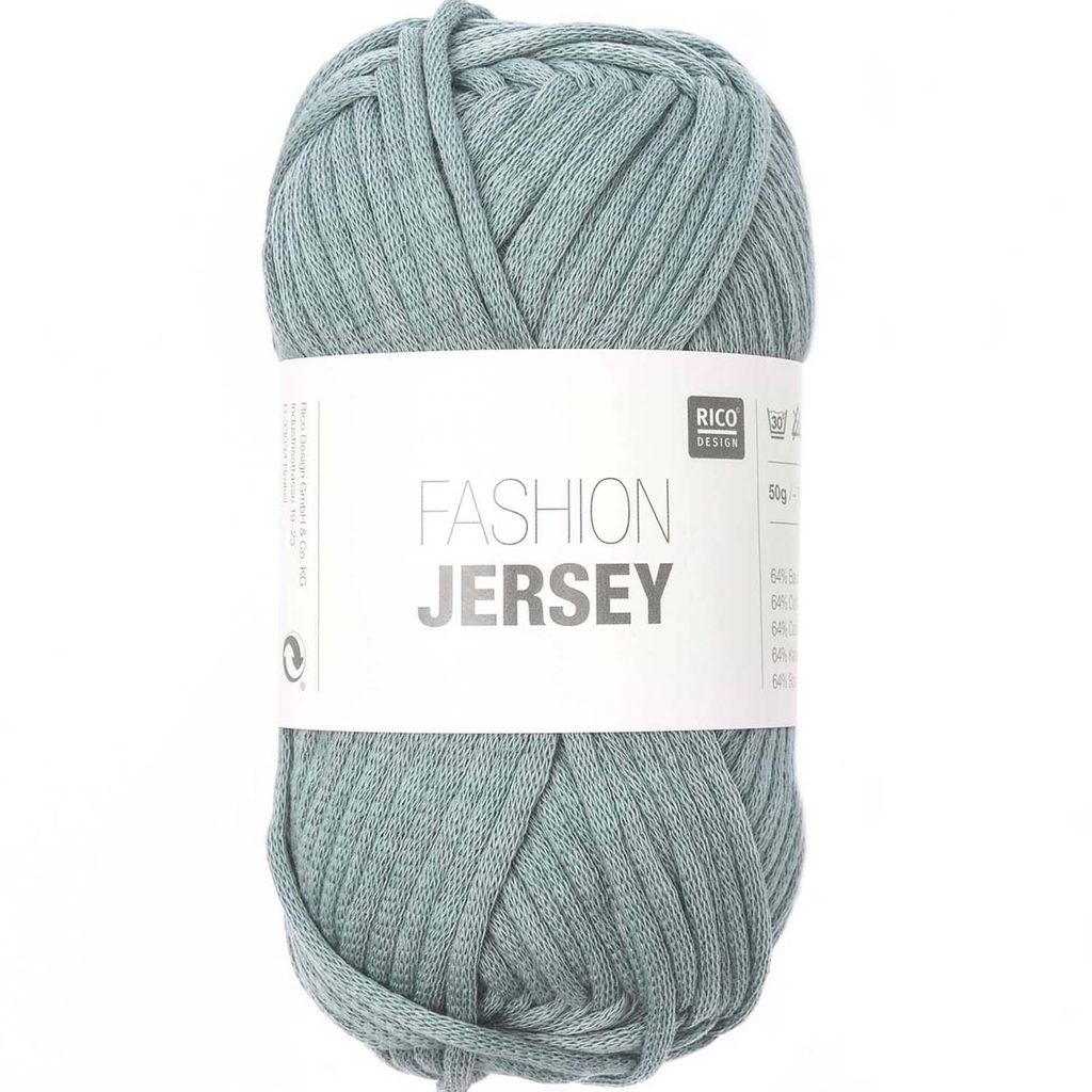 Rico Design Fashion Jersey 72m 50g Blau-Grau