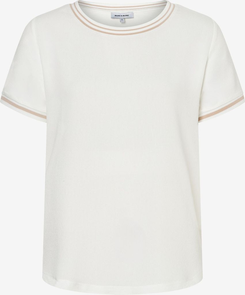 More & More Contrast Shirt, off white 0041 0041 36