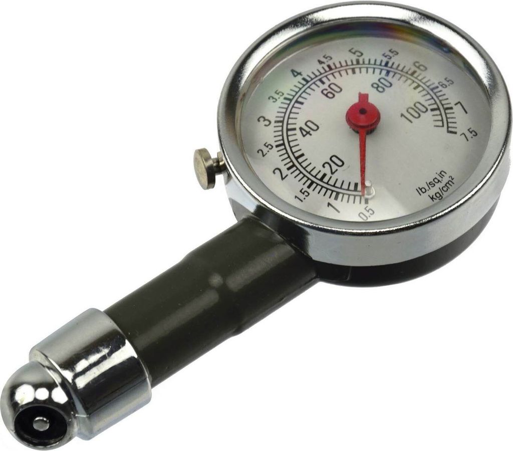 BSD Autoreifen-Manometer - Großes Manometer, Luftdruckmesser, Autoreifen-Manometer