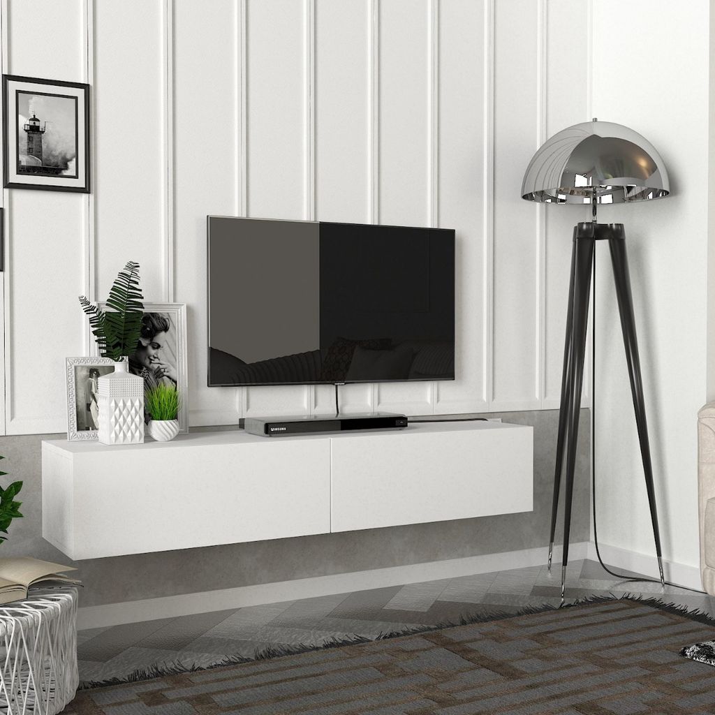 ARTIS závesný TV stolík biela Obrázok produktu 
