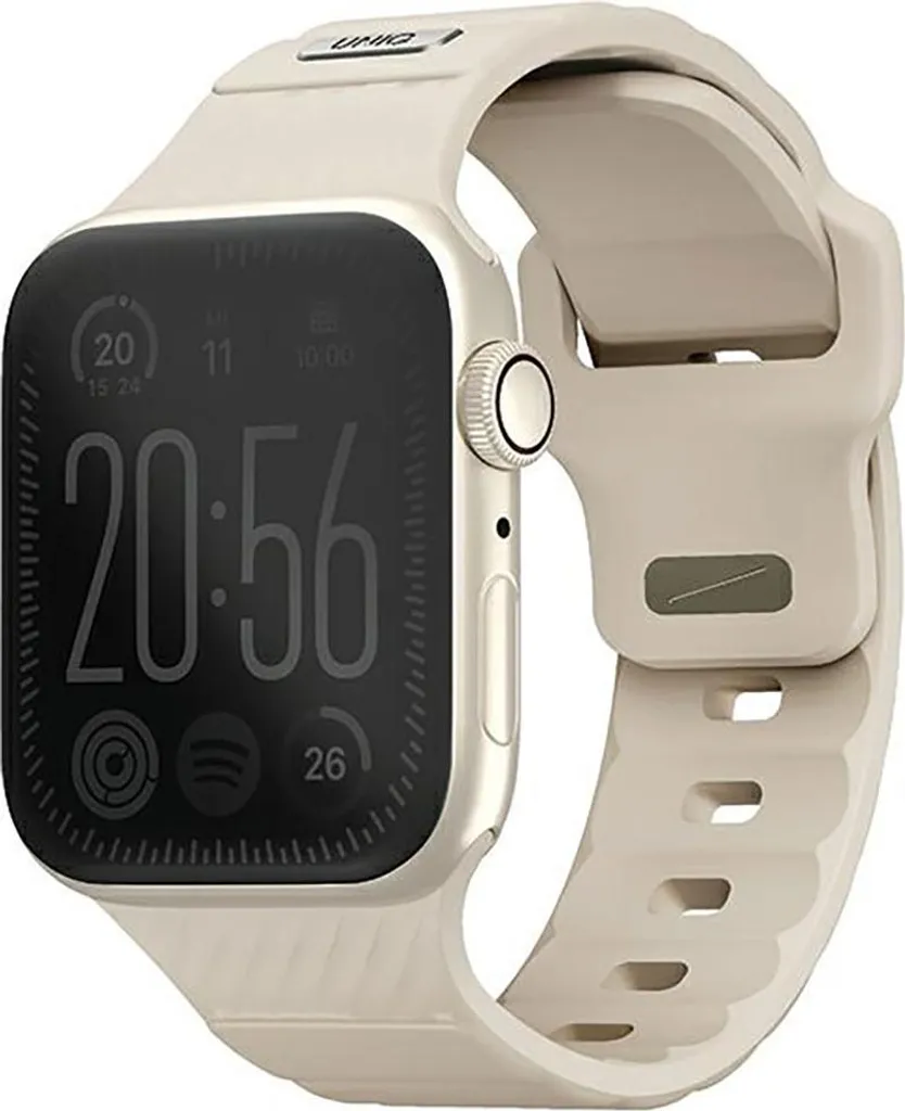 Offerta Uniq Stride Apple Watch 38/40/41mm Gomma FKM | Khaki Pale