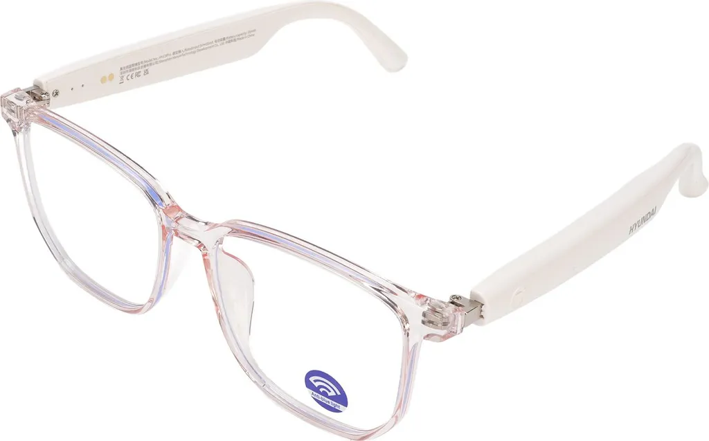 Lunettes de traduction IA multilingue avec haut-parleur et micro Smart