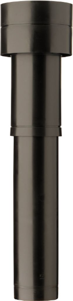 Ubbink - Dachdurchführungsrohr - Schwarz - 110mm