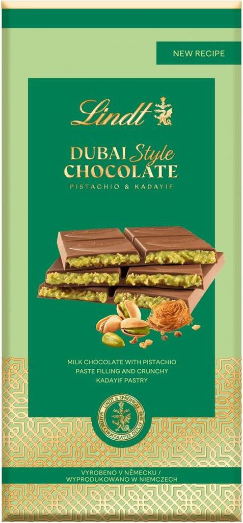 Lindt Dubai Style Chocolate 145g Obrázok produktu 