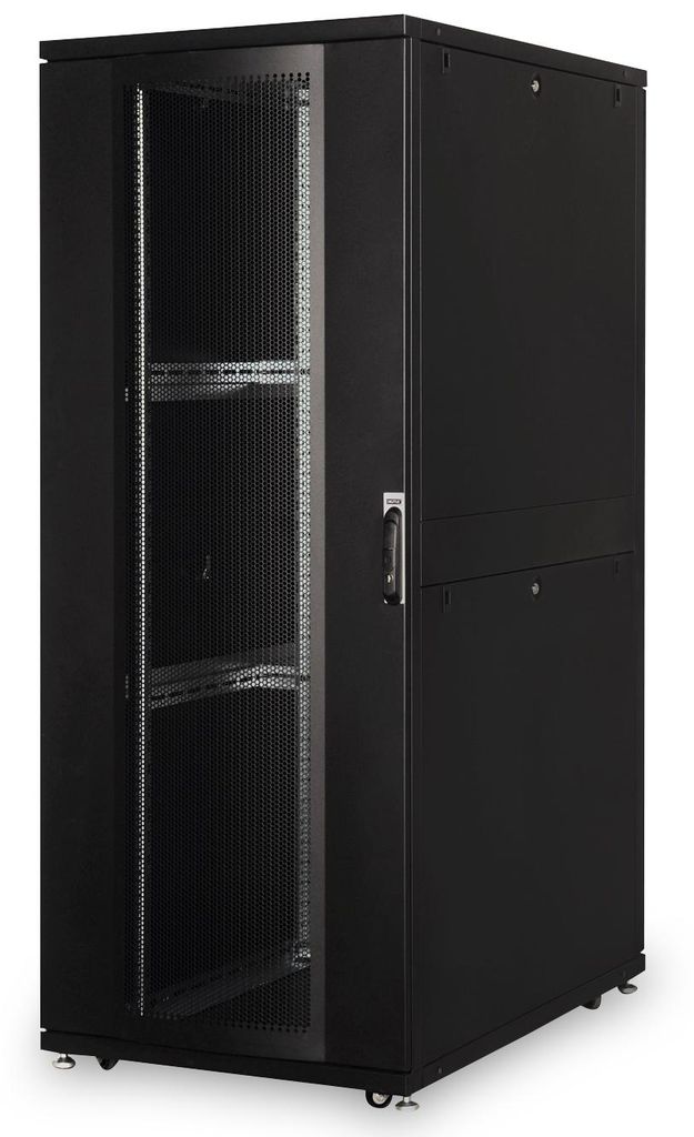 Netzwerkschrank Unique 800x1200 42HE (schwarz, 42 Höheneinheiten)