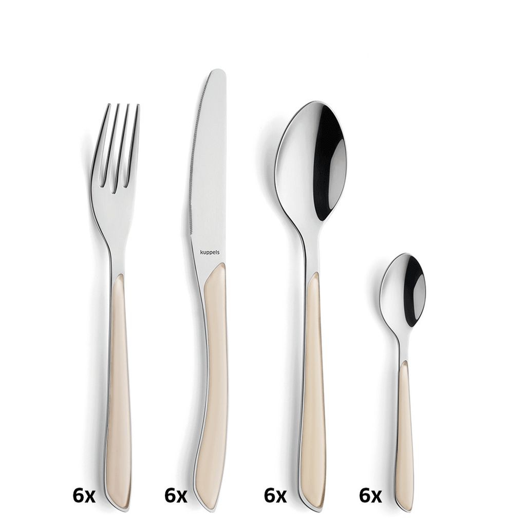 Set di posate Kuppels 24 pezzi PRISMA Immagine del prodotto 