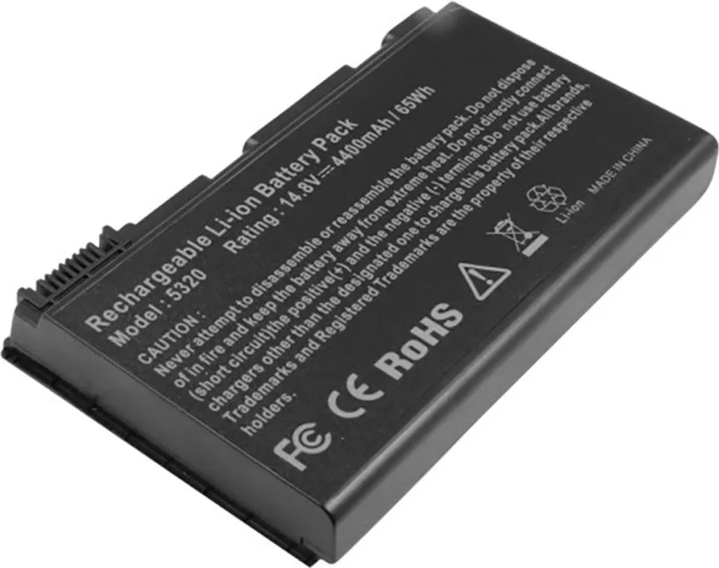 Batterie Acer Extensa 5120 : Résolvez les Problèmes d'Autonomie Noir