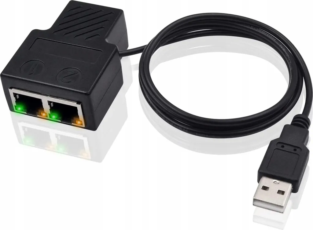 Switch Splitter Ethernet RJ45 1 vers 2 : Fini le Manque de Ports LAN