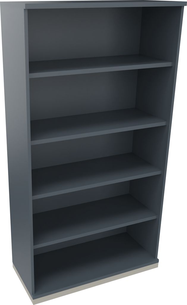 Regal 5OH B1000xT442xH1869mm Silberaluminium/Lavagrau