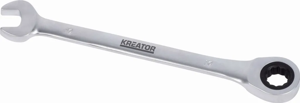 Clé Mixte 19mm réversible KREATOR 238mm : le cliquet sans effort