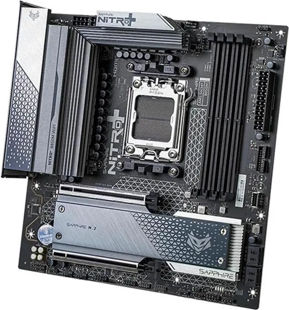 Sapphire 52123-01-40G Carte mère AM5 Micro-ATX Stable et Évolutive