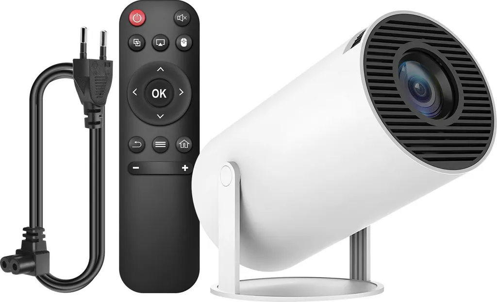 Projecteur Plafond WiFi Bluetooth Android 11 Blanc idéal pour Soirée Ciné - 5