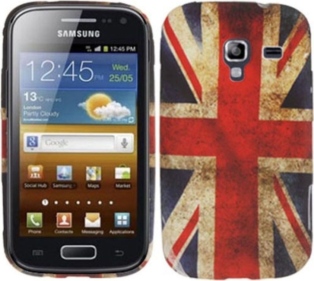 Schutzhülle TPU Case für Handy Samsung Galaxy Ace 2 i8160 England