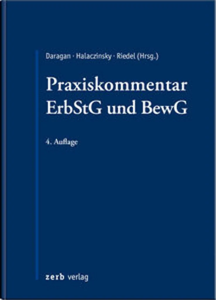Livre de Droit Fiscal Allemand : Praxiskommentar ErbStG et BewG Broché