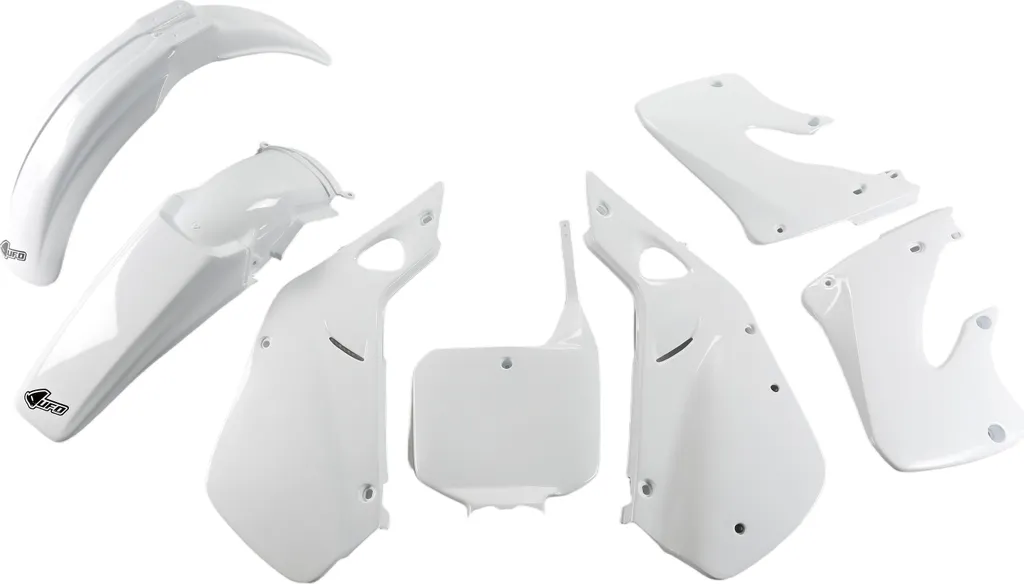 Kit carénage UFO Plast 7 pièces blanc pour Honda CR 250 R 1997-1999