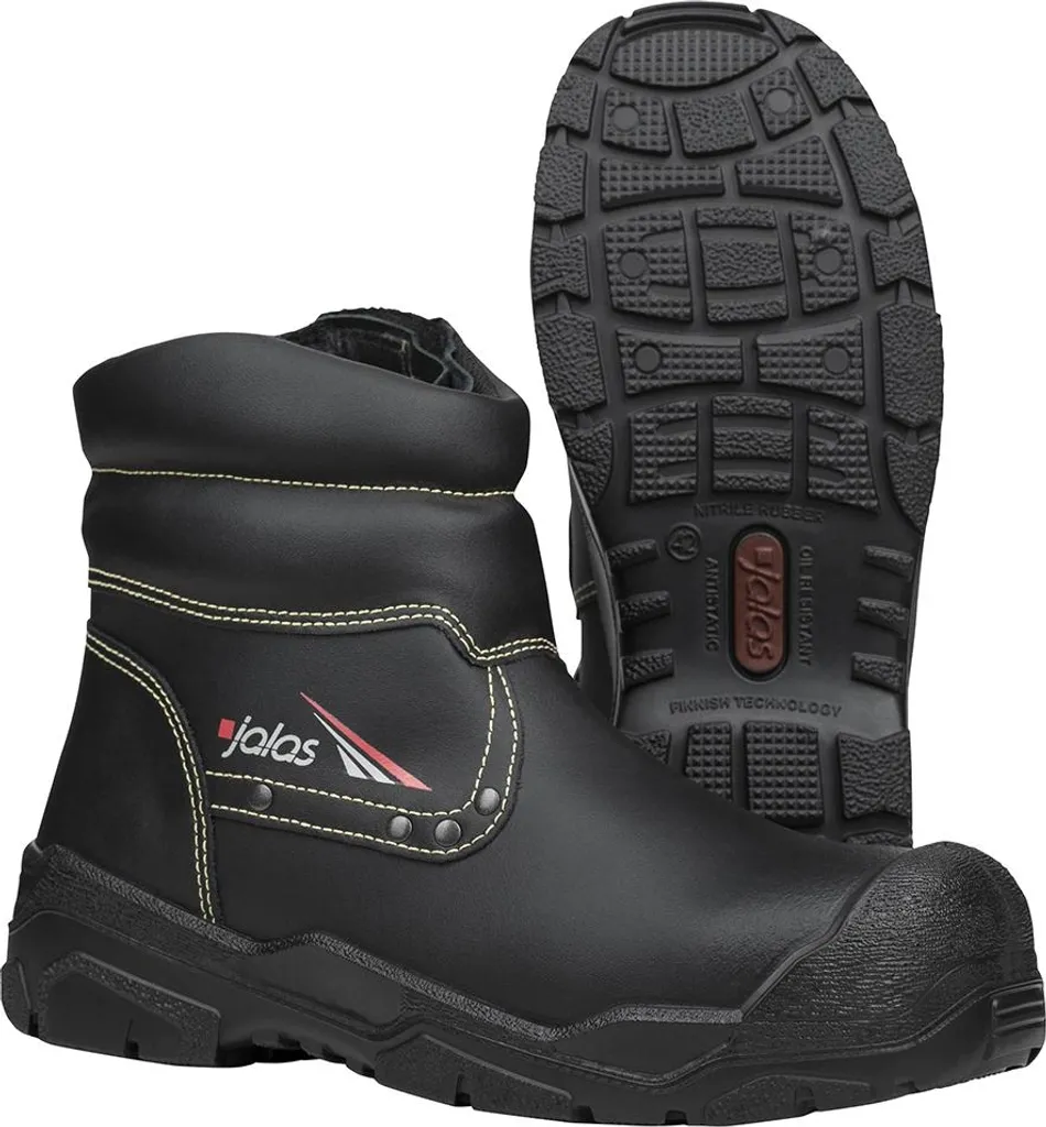 Bottes de soudeur pour chantier JALAS TITAN 1668W S3 isolantes noir