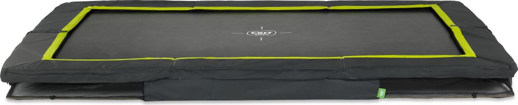 EXIT Silhouette sports Trampoline au sol 244 x 366 cm noir Image du produit 