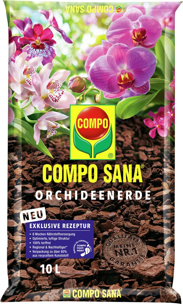 COMPO SANA Orchideenerde 10 Liter