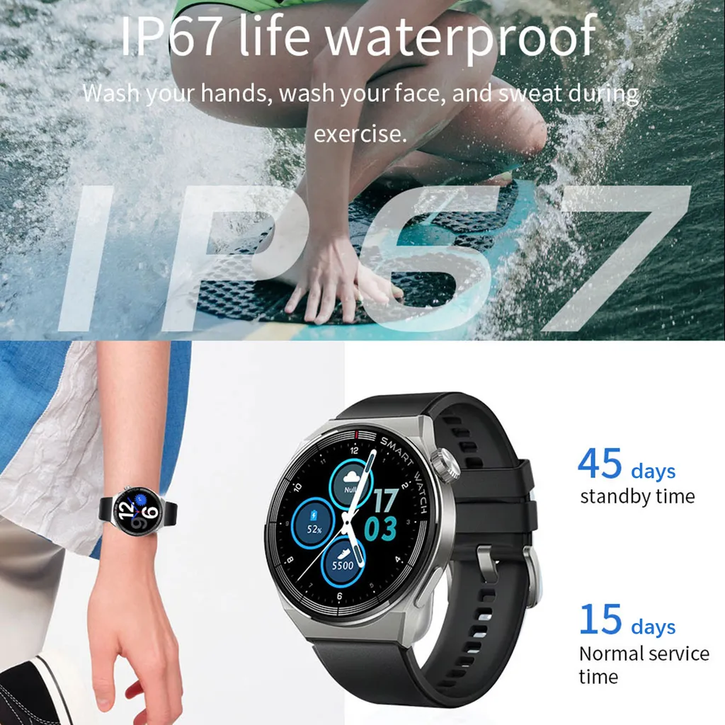Smartwatch Bluetooth ST5 MAX 1.45'' IP67: Recensione e Specifiche - 7