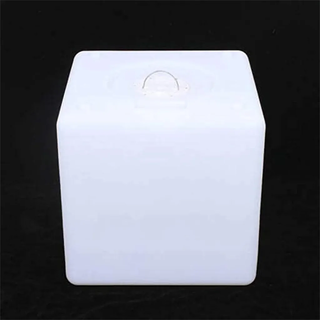 Cube LED RGB 16 Couleurs avec Télécommande - Cube Déco Blanc 30 cm - 2