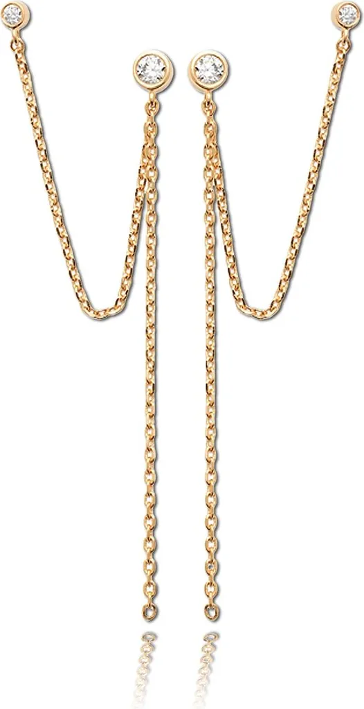 Boucles d'oreilles Balia Or Jaune 750 : Le Cadeau Idéal pour Femme