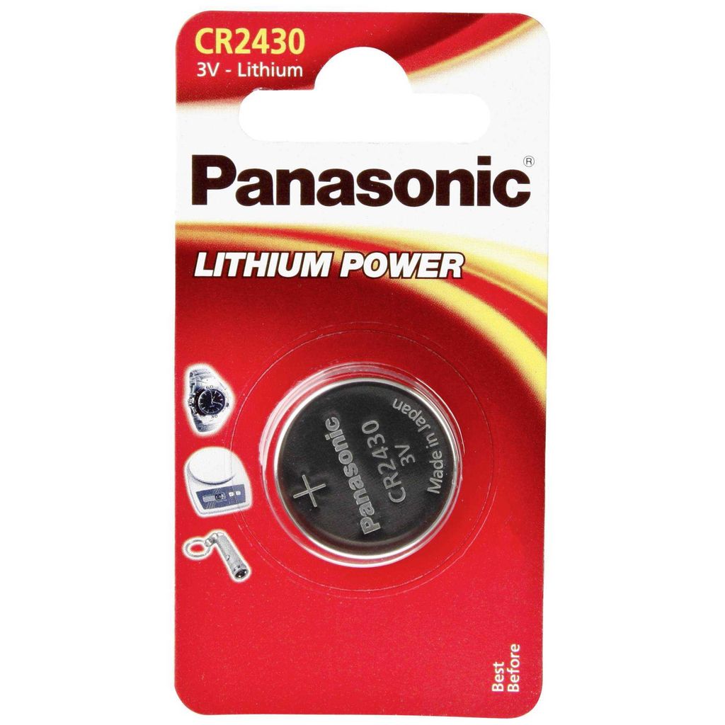 1 Panasonic CR 2430 Lithium Power Produktbild 