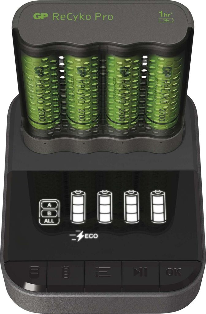GP Batteries Standard Series Pro P461, Nickel-Metallhydrid (NiMH), AA, AAA