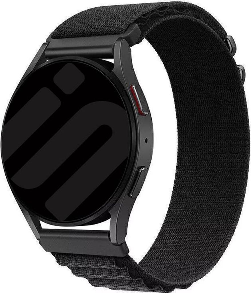Strap-it Smartwatch Armband 22mm - Alpines Nylonband passend für Samsung Galaxy Watch 3 - 45mm / Watch 1 - 46mm / Gear S3 - Polar Vantage M / Grit...