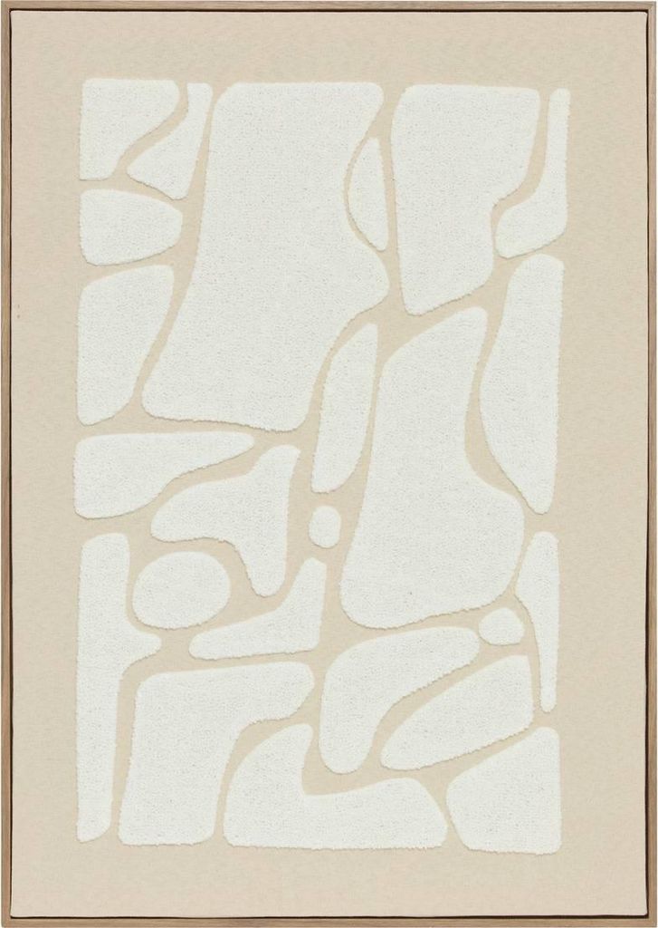 3d leinwand ziad beige 50x70cm  - Atmosphera créateur Produktbild 